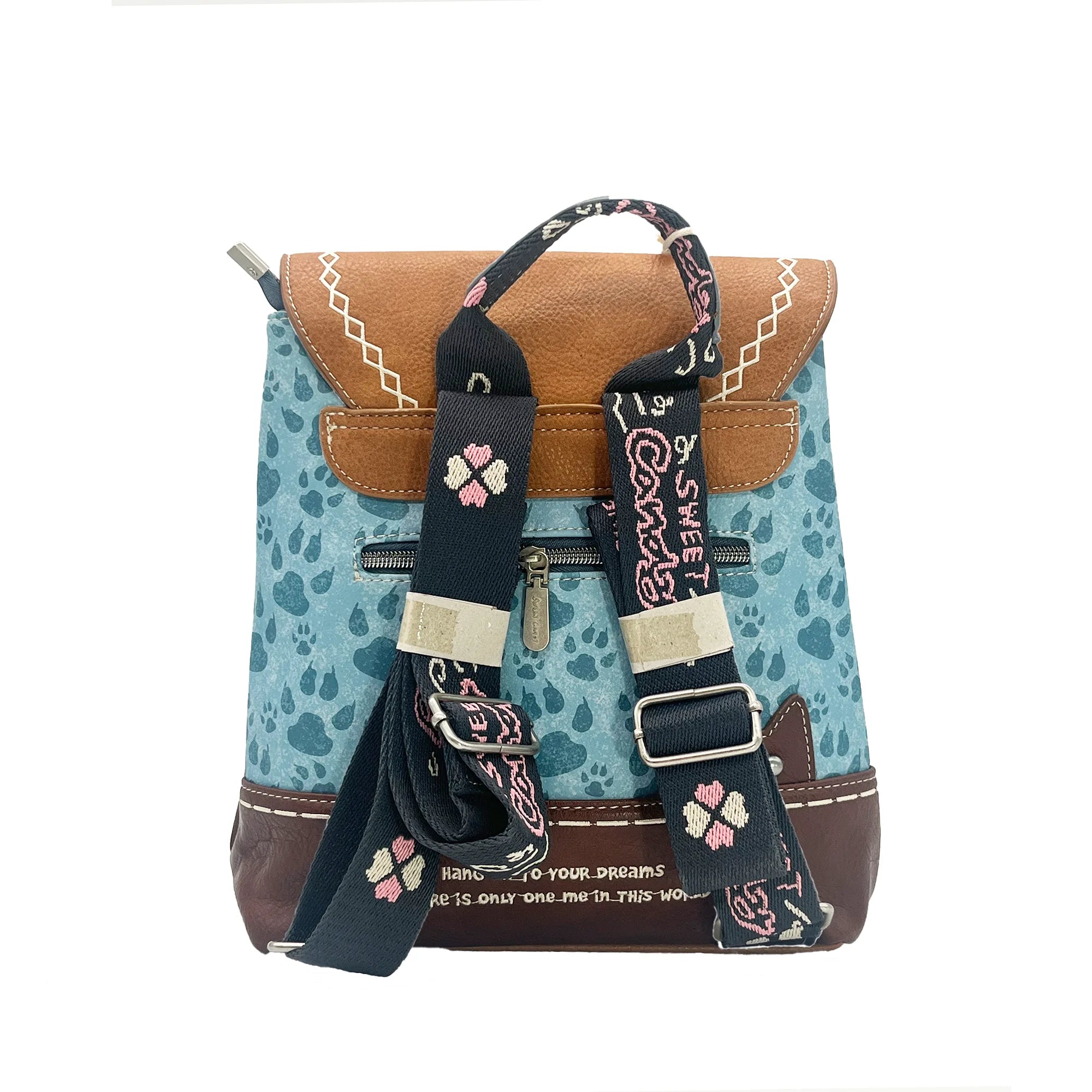 Mochila Vintage Sweet Candy Cat para Mujer